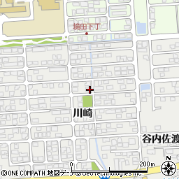 秋田県秋田市広面川崎20-2周辺の地図