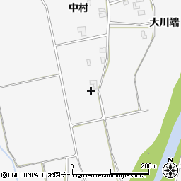 秋田県仙北市田沢湖生保内中村73周辺の地図
