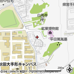 秋田県秋田市手形大沢28周辺の地図