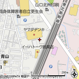 岩手県盛岡市青山3丁目4周辺の地図