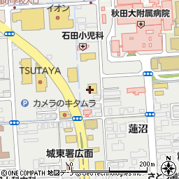 暖や 秋田大学病院前店周辺の地図