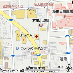 佐野薬局広面店周辺の地図
