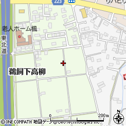 岩手県滝沢市鵜飼下高柳38周辺の地図