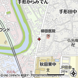 田中入口周辺の地図
