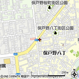 札幌海鮮丸　保戸野店周辺の地図