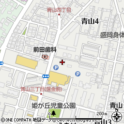 ほっかほっか亭　青山店周辺の地図