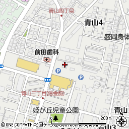 北日本銀行青山町支店周辺の地図