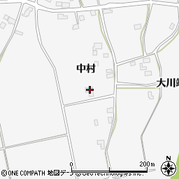 秋田県仙北市田沢湖生保内中村47周辺の地図
