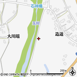 秋田県仙北市田沢湖生保内造道41-4周辺の地図