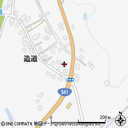 秋田県仙北市田沢湖生保内造道26-89周辺の地図