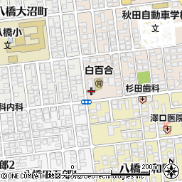 株式会社東京海上日動パートナーズ　東北秋田支店周辺の地図