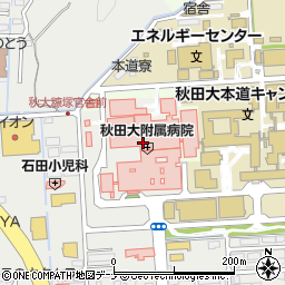 日本調剤秋田薬局周辺の地図