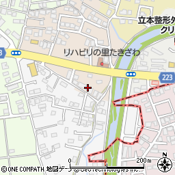 岩手県滝沢市鵜飼諸葛川24-5周辺の地図