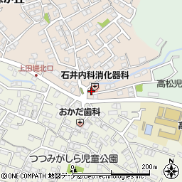 石井内科消化器科医院周辺の地図