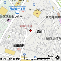 シティハイムアオヤマ周辺の地図