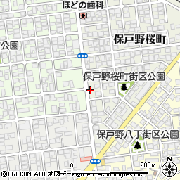産経新聞秋田専売所周辺の地図