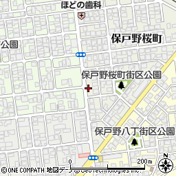 産経新聞秋田専売所周辺の地図