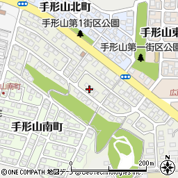 〒010-0844 秋田県秋田市手形山中町の地図