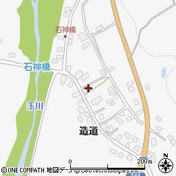 秋田県仙北市田沢湖生保内造道26-33周辺の地図