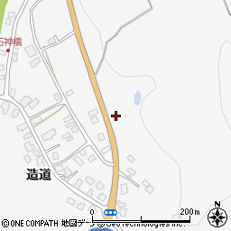 秋田県仙北市田沢湖生保内造道91周辺の地図