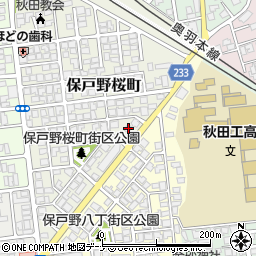 有限会社タカヤ電工舎秋田営業所周辺の地図