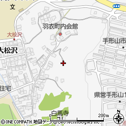 秋田県秋田市手形大沢473周辺の地図