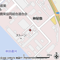 株式会社ウェッズ　秋田営業所周辺の地図