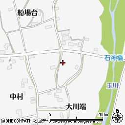 秋田県仙北市田沢湖生保内（大川端）周辺の地図