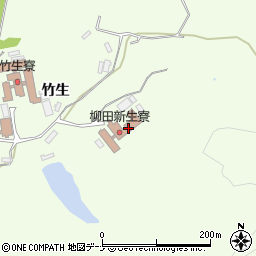 柳田新生寮周辺の地図
