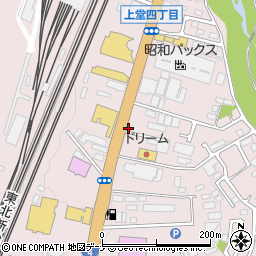 日産レンタカー盛岡上堂店周辺の地図