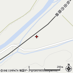 秋田県仙北市西木町桧木内山口263周辺の地図