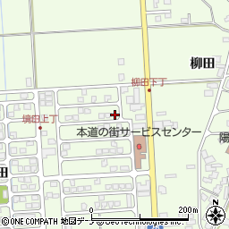秋田県秋田市柳田川崎179周辺の地図