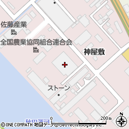 カンガルー便西濃運輸秋田営業所周辺の地図