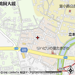 岩手県滝沢市鵜飼諸葛川7周辺の地図