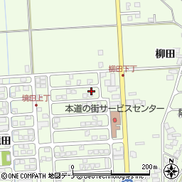秋田県秋田市柳田川崎162周辺の地図