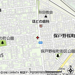 秋田県信用組合泉支店周辺の地図