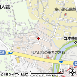 岩手県滝沢市鵜飼諸葛川6-8周辺の地図