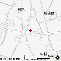 秋田県仙北市田沢湖生保内中村24周辺の地図