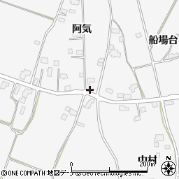 秋田県仙北市田沢湖生保内阿気134周辺の地図