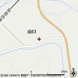 秋田県仙北市西木町桧木内山口205-1周辺の地図