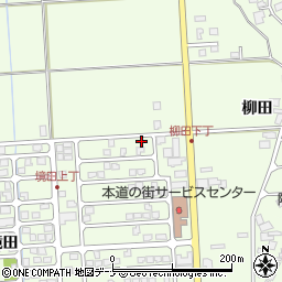 秋田県秋田市柳田川崎144周辺の地図