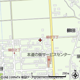 秋田県秋田市柳田川崎143周辺の地図