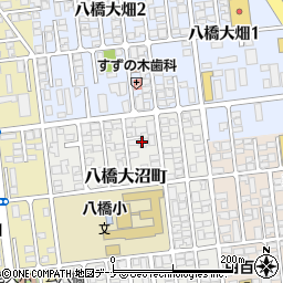 〒010-0963 秋田県秋田市八橋大沼町の地図
