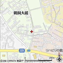 岩手県滝沢市鵜飼大緩61-2周辺の地図