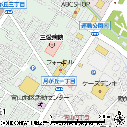イエローハット盛岡北店周辺の地図