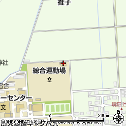 秋田県秋田市柳田推子1周辺の地図