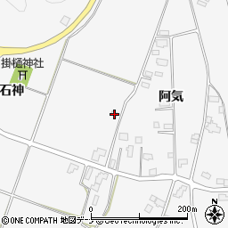 秋田県仙北市田沢湖生保内阿気67周辺の地図