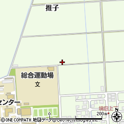 秋田県秋田市柳田推子129周辺の地図