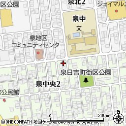 株式会社リングス秋田周辺の地図