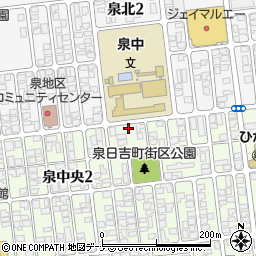 パリケア秋田居宅介護支援事業所周辺の地図